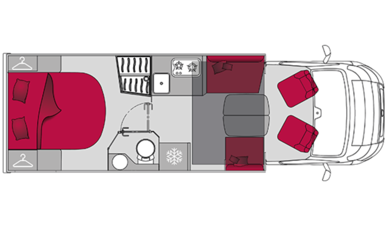 AUTOCARAVANA PILOTE P740FC EXPRESSION lleno