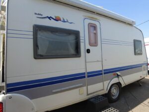 Autocaravanas Aragon caravana Hobby 550 De Luxe caravana Hobby 550 Luxe por fuera de lado