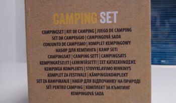 JUEGO DE VAJILLA CAMPING MELAMINA REDCLIFFS lleno