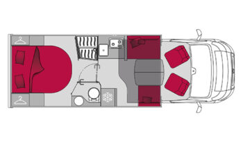 AUTOCARAVANA PILOTE P720FC (Edición Selection) lleno