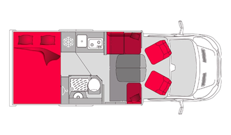 AUTOCARAVANA PILOTE A630G ATLAS lleno