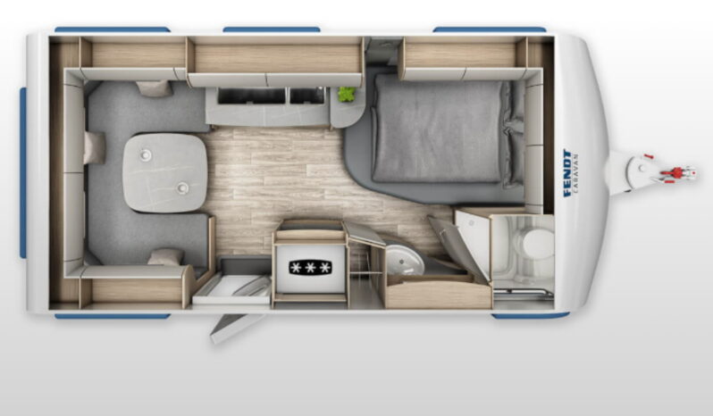 CARAVANA FENDT BIANCO ACTIV 445 SFB lleno