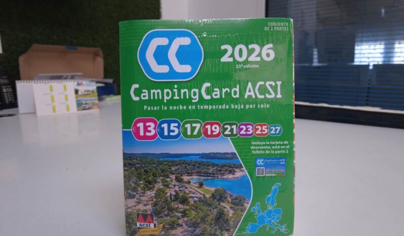 CAMPING CARD ACSI 2026 lleno