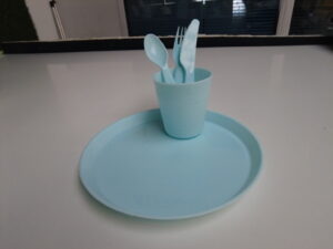 Autocaravanas aragon set picnic azul 31 piezas