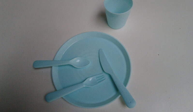 SET DE PÍCNIC AZUL lleno