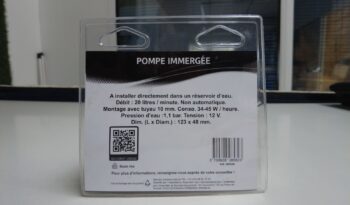 BOMBA DE AGUA VIP PLUS COMET 20 L/MIN – 1’1 BAR lleno